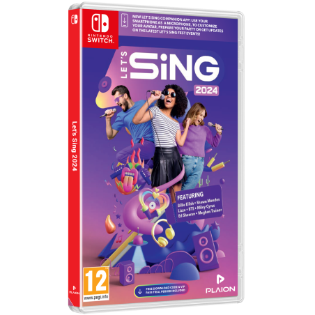 Igra Lets Sing 2024 (Nintendo Switch)