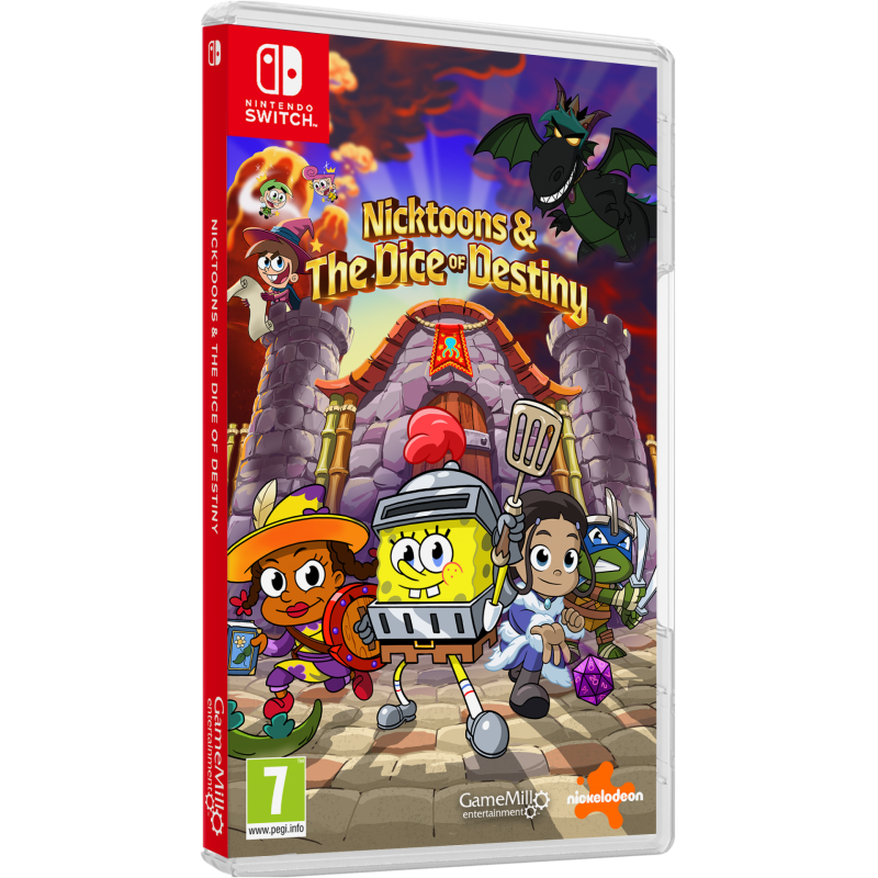 Igra Nicktoons & The Dice Of Destiny (Nintendo Switch)