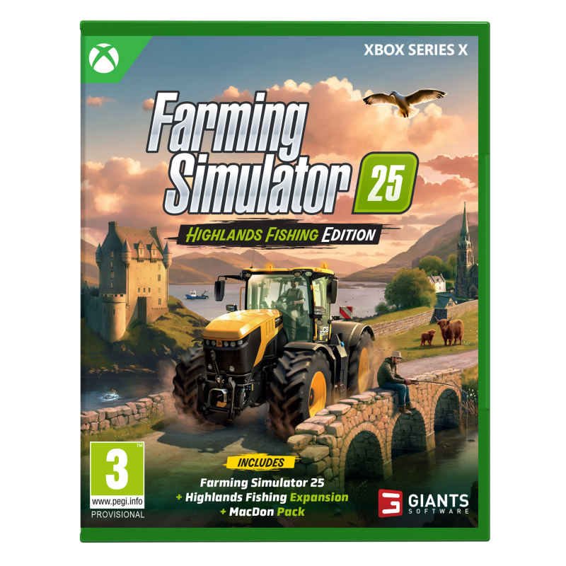 Igra Farming Simulator 25: Highlands Fishing Edition (Xbox Series X)