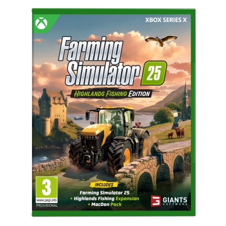 Igra Farming Simulator 25: Highlands Fishing Edition (Xbox Series X)