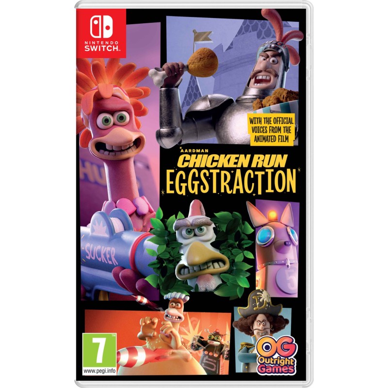 Igra Chicken Run: Eggstraction (Nintendo Switch)