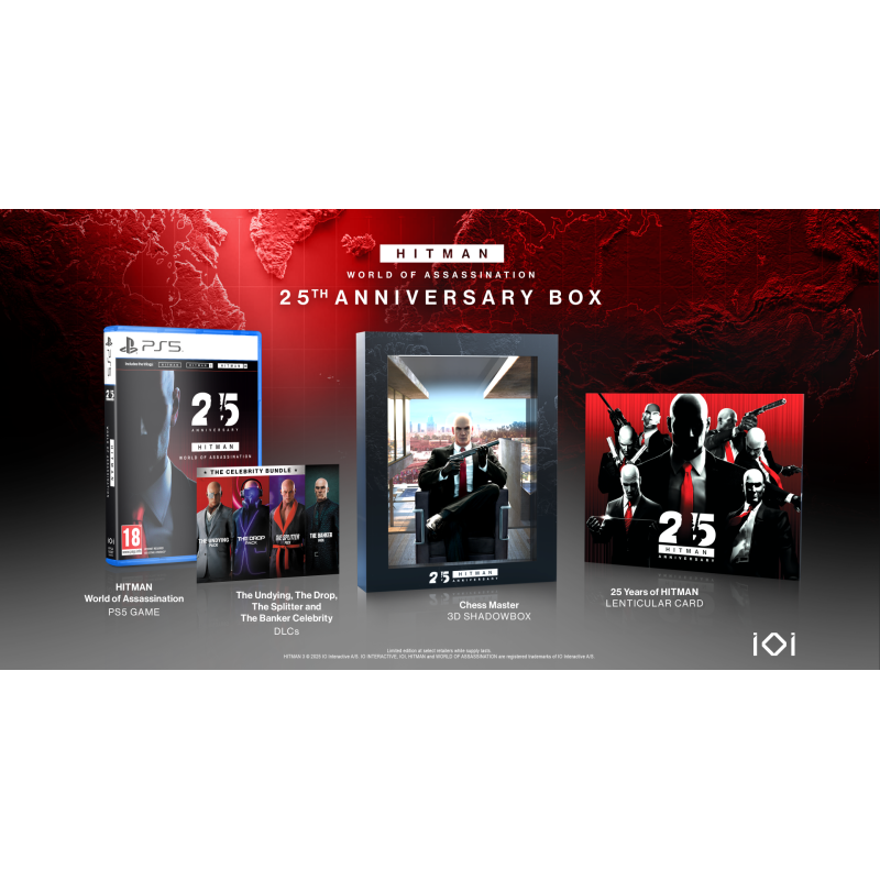 Igra Hitman: World Of Assassination - 25th Anniversary Edition (Playstation 5)