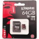Spominska kartica MicroSDXC 64GB UHS-1 Class3 kingston SDCA3/64GB