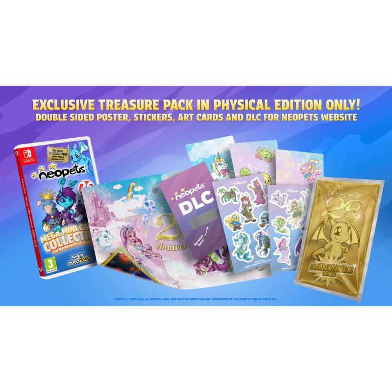 Igra Neopets: Mega Mini Games Collection - Day 1 Edition (Nintendo Switch)