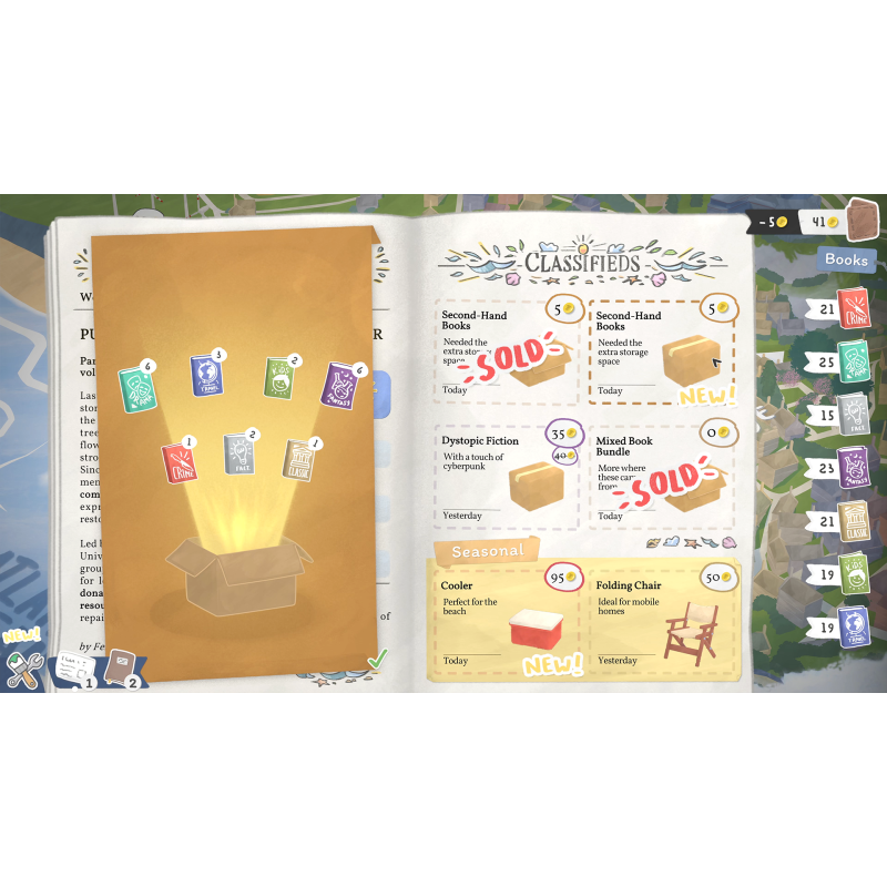 Igra Tiny Bookshop (Playstation 5)
