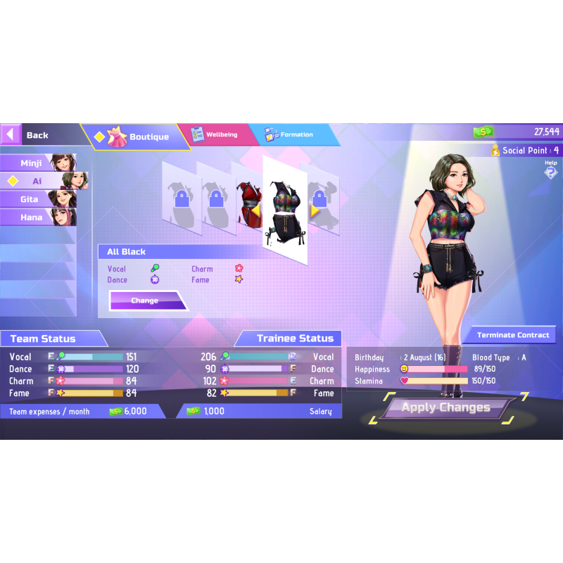 Igra K-Pop Idol Stories (Playstation 5)