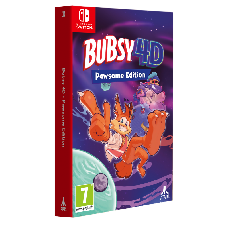 Igra Bubsy 4D - Pawsome Edition (Nintendo Switch)