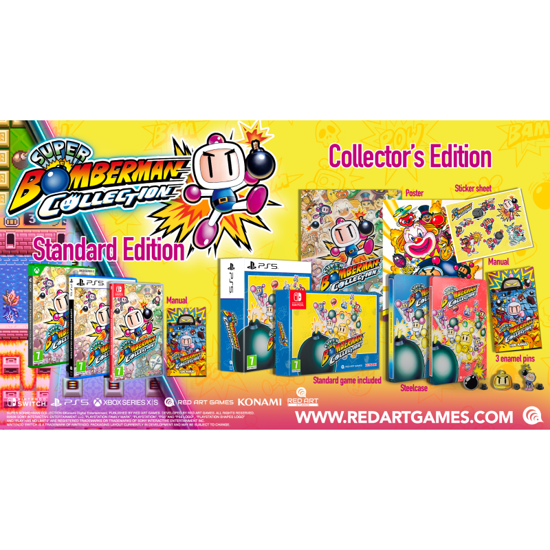 Igra Super Bomberman Collection - Collectors Edition (Playstation 5)