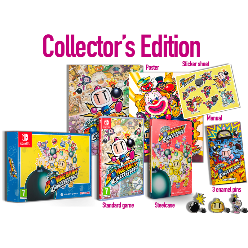 Igra Super Bomberman Collection - Collectors Edition (Nintendo Switch)