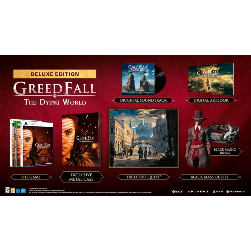Igra Greedfall: The Dying World - Deluxe Edition (Xbox Series X)