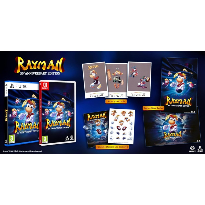 Igra Rayman - 30th Anniversary Edition (Playstation 5)