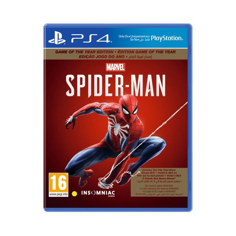 Igra MARVEL´S SPIDERMAN - GAME OF THE YEAR (PS4)