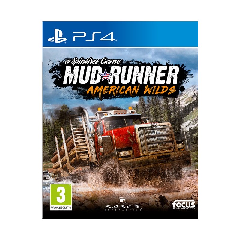 Igra Spintires: MudRunner - American Wilds Edition (PS4)