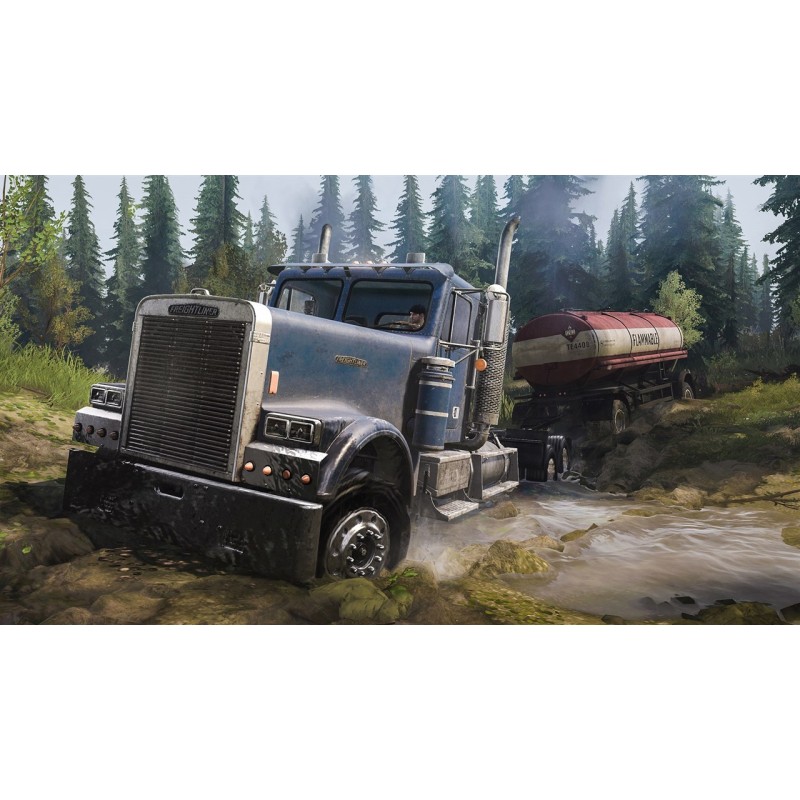 Igra Spintires: MudRunner - American Wilds Edition (PS4)