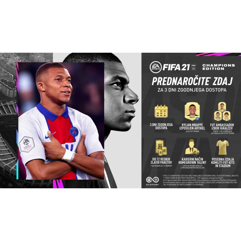 Igra FIFA 21 Champions Edition (Xbox One)