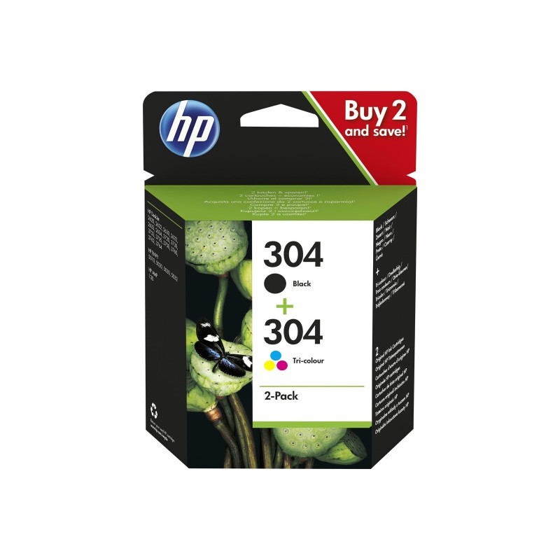 Črnilo HP 3JB05AE (304), Combo 2-Pack