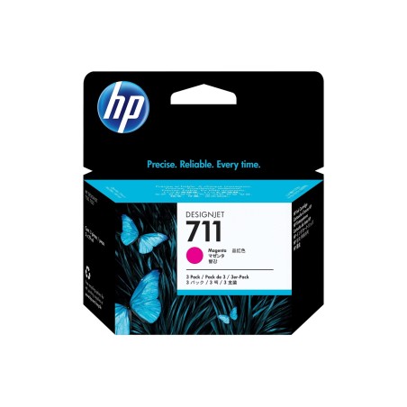 Črnilo HP CZ135A (711), 3-pack, 29 ml, magenta