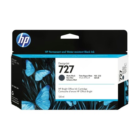 Črnilo HP B3P22A (727), 130 ml, črna