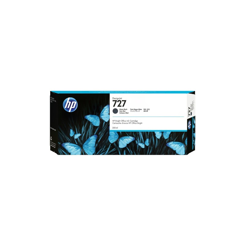 Črnilo HP C1Q12A (727), 300 ml, črna