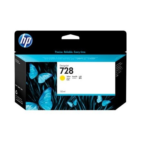 Črnilo HP F9J65A (728), 130 ml, rumena