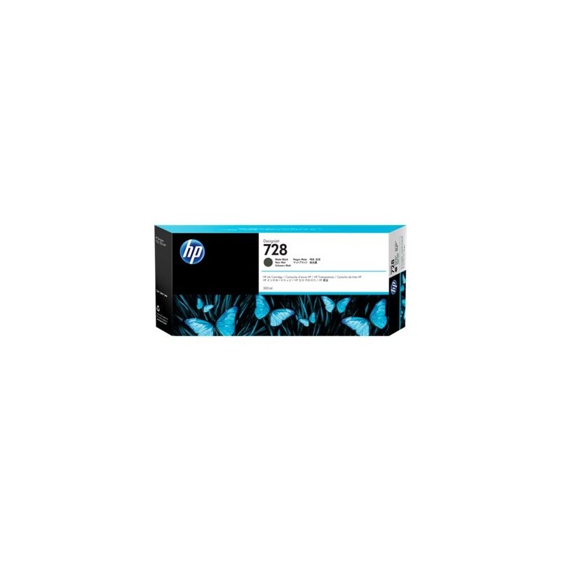 Črnilo HP F9J68A (728), 300 ml, črna