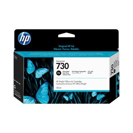 Črnilo HP P2V67A (730), 130 ml, Photo Black