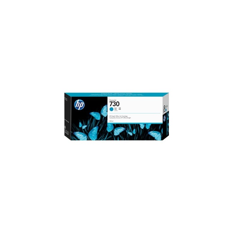 Črnilo HP P2V68A (730), 300 ml, Cyan
