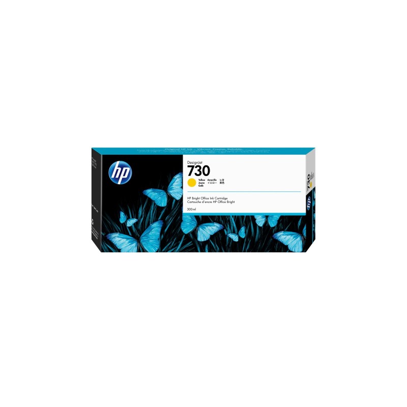 Črnilo HP P2V70A (730), 300 ml, Yellow
