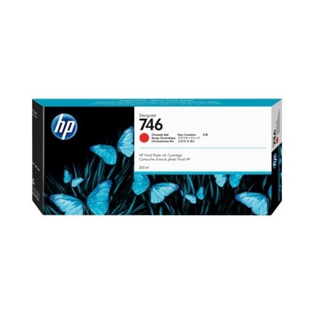 Črnilo HP P2V81A (746), 300 ml, Chromatic Red
