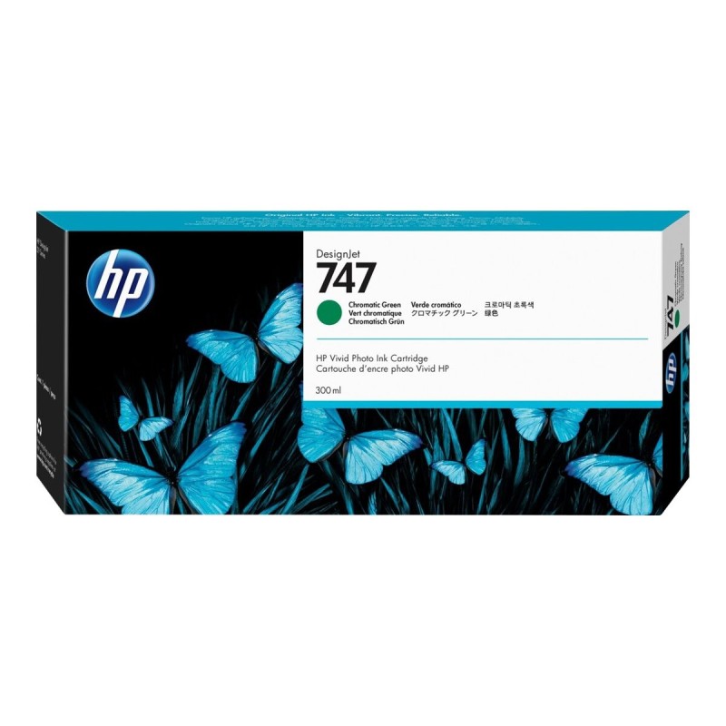 Črnilo HP P2V84A (747), 300 ml, Chromatic Green