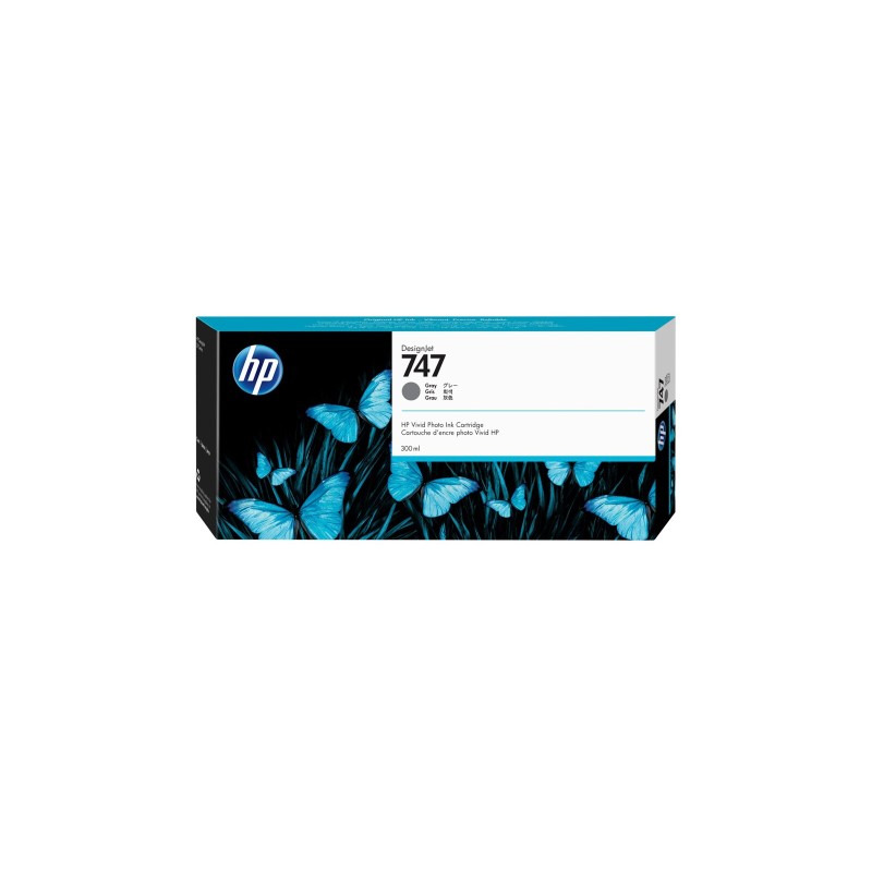 Črnilo HP P2V86A (747), 300 ml, Gray