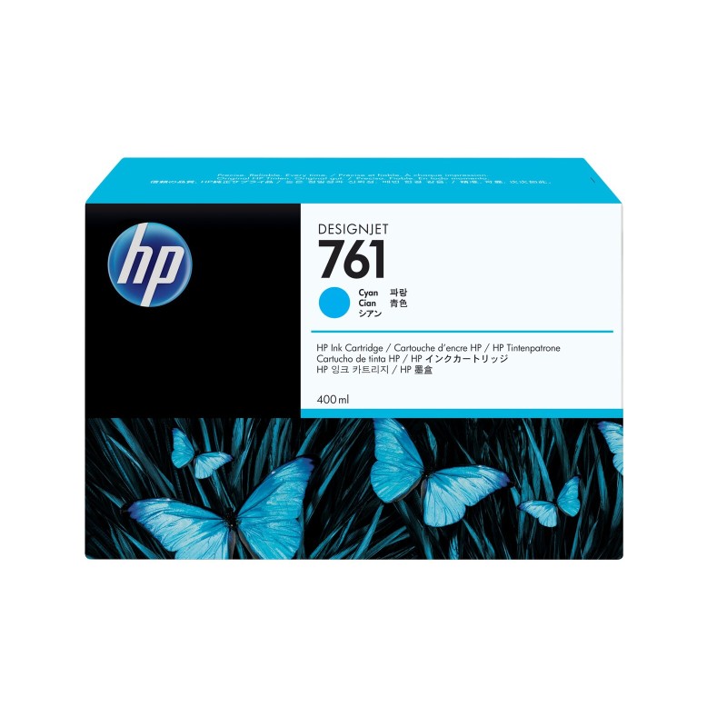 Črnilo HP CM994A (761), 400 ml, Cyan