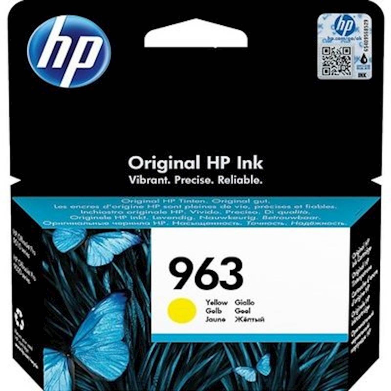 Črnilo HP 3JA25AE (963), rumena