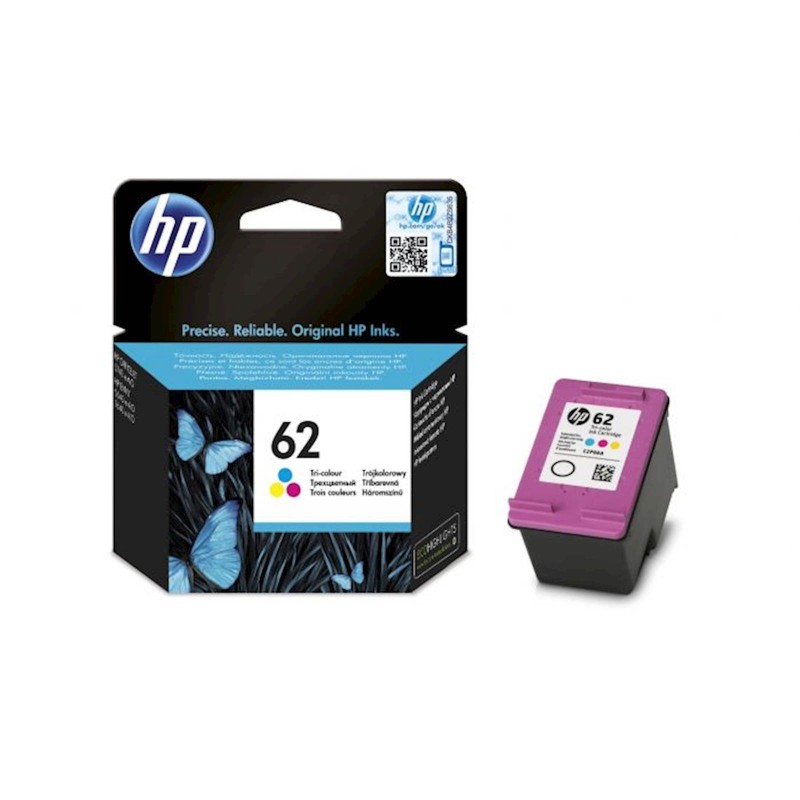 Črnilo HP 62, barvno, C2P06AE