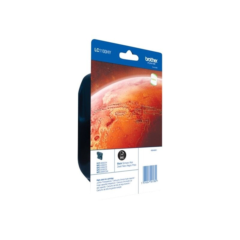 Črnilo BROTHER Ink Cartridge LC-1100HY BK