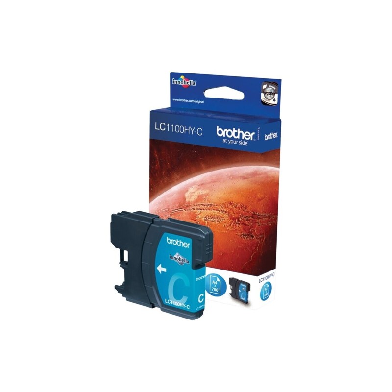 Črnilo BROTHER Ink Cartridge LC-1100HY C