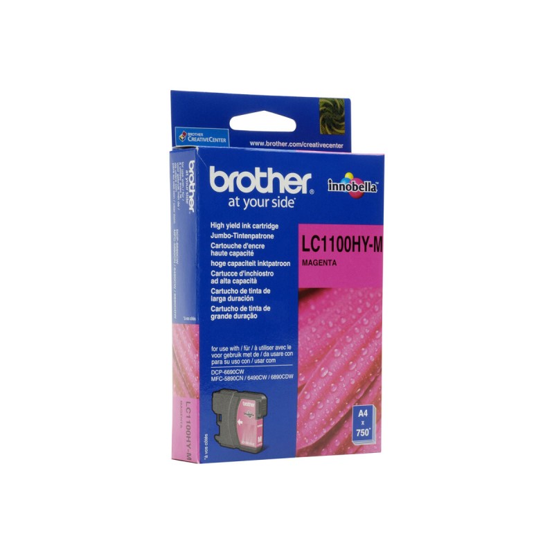 Črnilo BROTHER Ink Cartridge LC-1100HY M