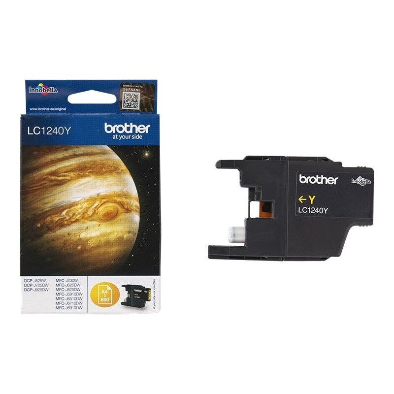 Črnilo BROTHER Ink Cartridge LC-1240 Y