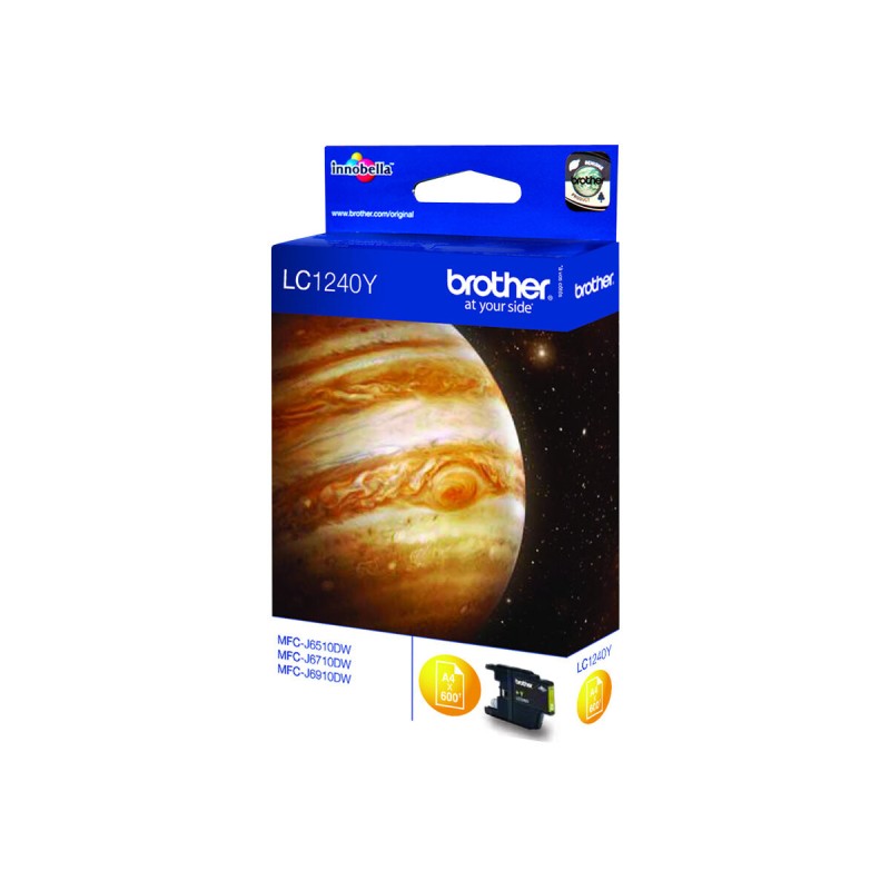 Črnilo BROTHER Ink Cartridge LC-1240 Y