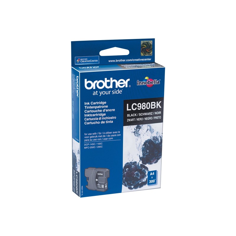 Črnilo BROTHER Ink Cartridge LC-980 BK