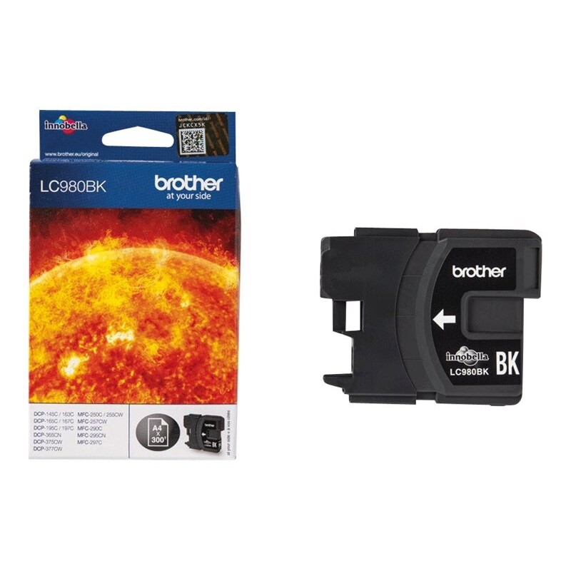 Črnilo BROTHER Ink Cartridge LC-980 BK