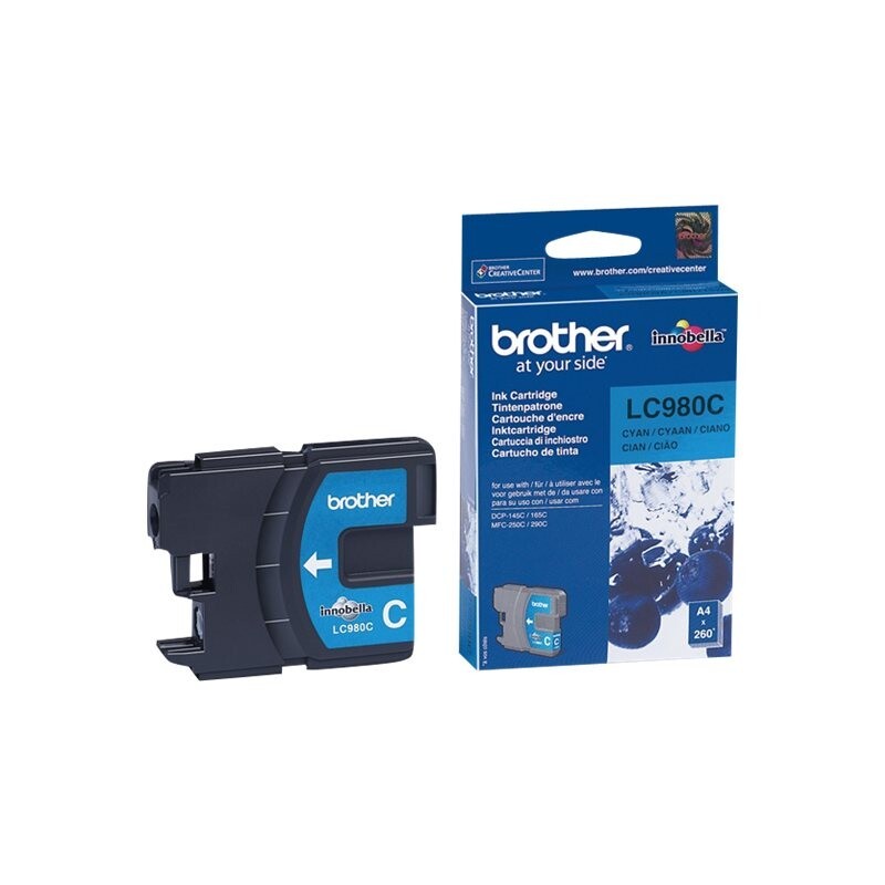 Črnilo BROTHER Ink Cartridge LC-980 C