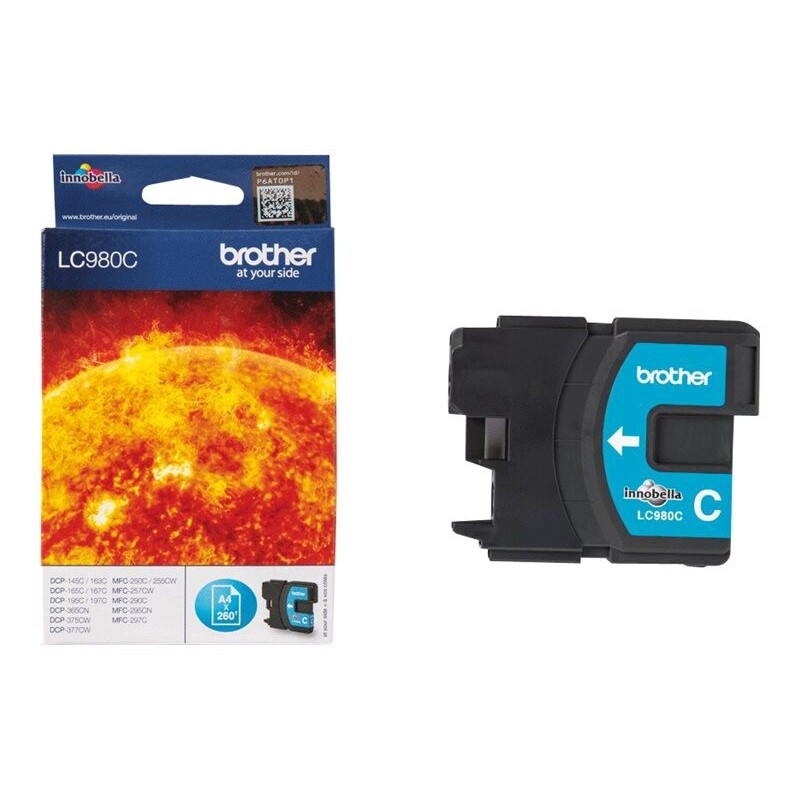 Črnilo BROTHER Ink Cartridge LC-980 C