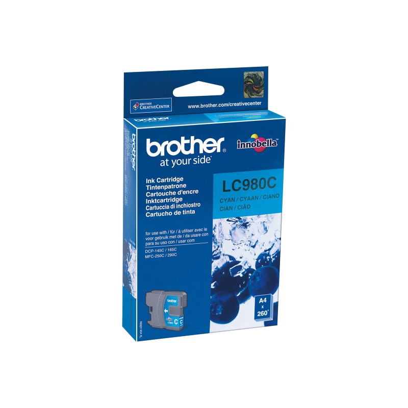 Črnilo BROTHER Ink Cartridge LC-980 C