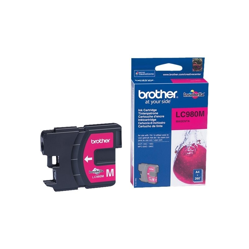 Črnilo BROTHER Ink Cartridge LC-980 M