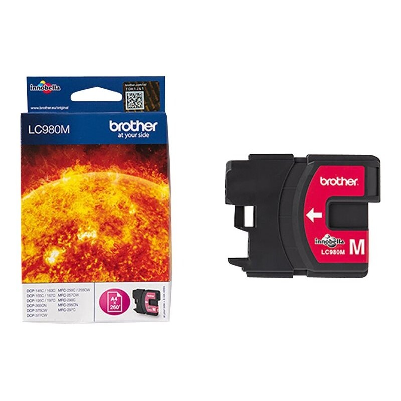 Črnilo BROTHER Ink Cartridge LC-980 M