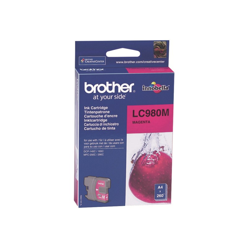Črnilo BROTHER Ink Cartridge LC-980 M