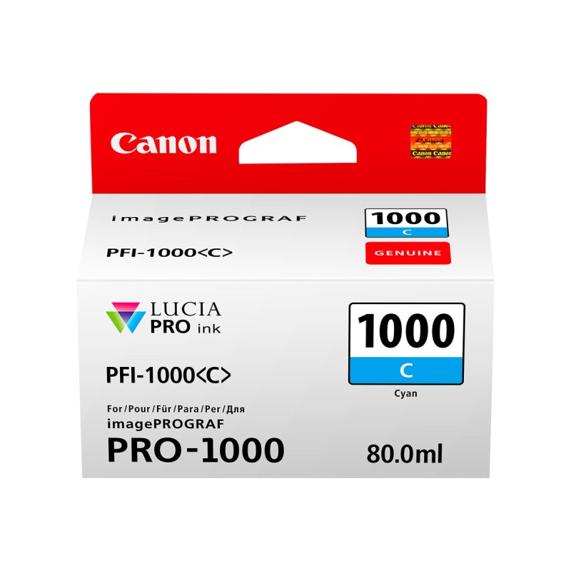 Črnilo CANON Ink Cartidge PFI-1000 C