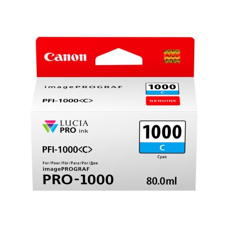 Črnilo CANON Ink Cartidge PFI-1000 C