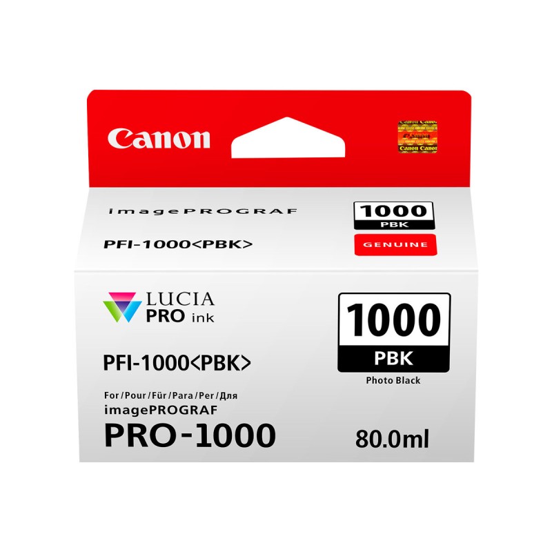 Črnilo CANON Ink Cartidge PFI-1000 PBK